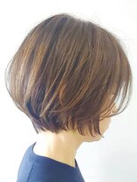 イーストハムアネーロ(EAST HAM anello)&nbsp;前下がりショート/ライトブラウン