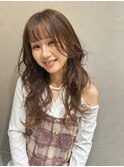 ☆レディース×ゆるっとレイヤー透け感アッシュ