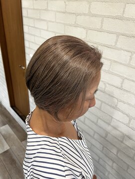 エンヴィー(ENVY) 白髪ぼかし×ミルクティーグレージュ