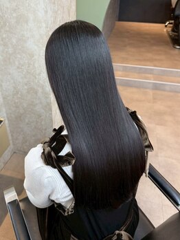 ヨイ(YOI)の写真/髪質改善でうるツヤ髪へ!普段のスタイリングが楽になる扱いやすい髪に□