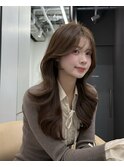 韓国レイヤーヘア
