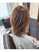 サン(Sun.) 【トレンド人気No1スタイル】外はねクビレレイヤーボブ