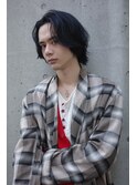 メンズロング　メンズボブ　ボブウルフ　ウルフボブ