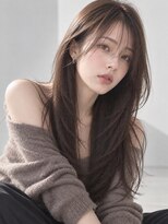 ラベスト キョウト 京都 四条烏丸店(LOVEST KYOTO)&nbsp;柔らか艶ブラウン×ナチュラルロング