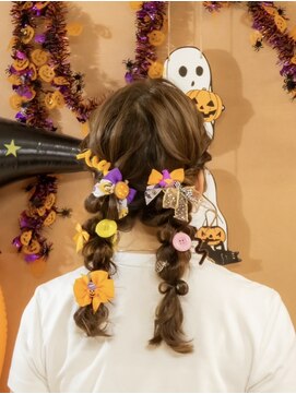 ミロワール(miroir) ハロウィン ヘアセット