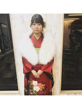 ヘアーデザイン ピニック(hair design P2C) ２０１９成人式