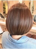 ナチュラルな丸みボブ★