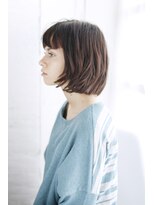 ミラー プラス エヌ(MIRROR+n)&nbsp;20代30代40代　ダークアッシュで大人ボブ【宝塚】