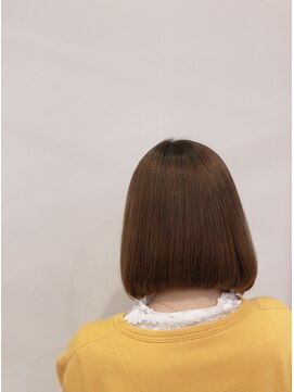 ソイルアヴェダ ららぽーと沼津店(SoilAVEDA) ミニボブ_ココアブラウン_ボブヘア【ららぽーと沼津】