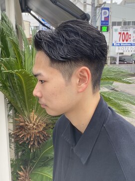 ウェルネス(Wellness) ナチュラルかきあげセンターパートスタイル