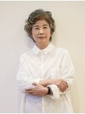 【えがお美容室】60代70代におすすめ☆似合わせショートカール