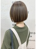【morio札幌】札幌ボブ 大人かわいい白髪ぼかしハイライトボブ