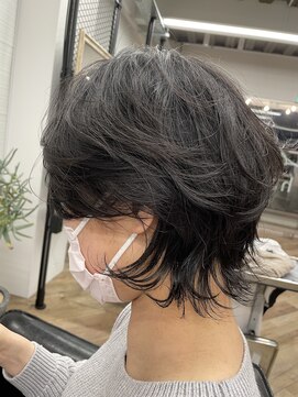 トエ(toe) マッシュウルフ(薬院／薬院大通り／薬院美容室)