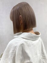 アイティー バイ アルバム 中野店(IT by ALBUM)&nbsp;グレージュボブ_外ハネボブセクションカラー_ba394711