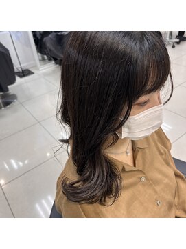 アッシュ 吉祥寺店(Ash) 割れない前髪×巻きやすいロングヘア