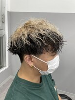 オムデュー(HOMME DEUX)&nbsp;【AOI】アウターカラー×波巻きケアパーマ