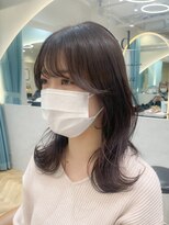 ロンドプランタン 恵比寿(Lond Printemps) くびれセミロング×冬春にオススメピンクベージュ