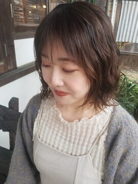 テントヘアー(tent hair) フワフワガーリー春パーマ