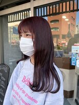 ミニム ヘアー(minim hair) 【minim×岩田】ピンクブラウン