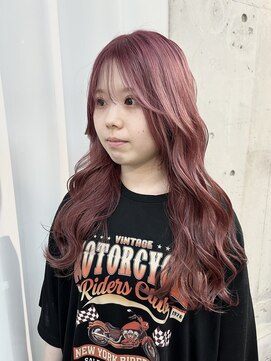 ラニヘアサロン(lani hair salon) くすみピンク