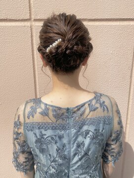 リブ(Lib) 【Lib】お呼ばれヘア/ゆるふわシニヨンアレンジ