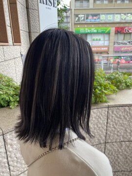 ライズ バイ レボ(RISE by REVO) インナーグレージュ/マチルダボブ/前髪/ピンクベージュ/我孫子