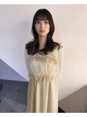 韓国ヘアー　波巻き　外巻き
