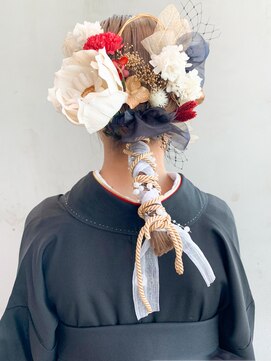 アルバム 銀座(ALBUM GINZA) 卒業式アレンジ_切りっぱなしボブエアリーロング_ba386661