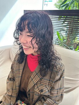 グリーク(GREEK) パーマ風/簡単スタイリング/レディースパーマ/ちさき