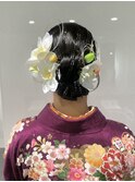 和装ヘアアレンジ