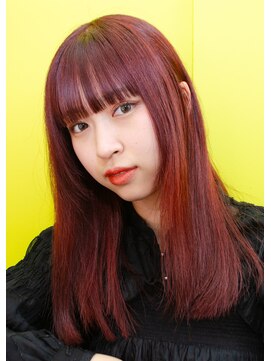 フィカ(fika) fika チェリーレッド　ロングヘア