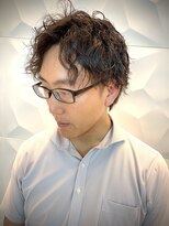 銀座マツナガ 浅草店&nbsp;黒髪/ツイストスパイラルパーマ/シャドウパーマ/10代/20代