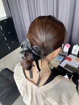 フィオーレ ヘアデザイン(FIORE hair design)&nbsp;重ね合わせシニヨン