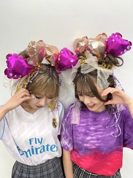 ブラウン(Brown)の写真/【お友達とのご来店も大歓迎★】体育祭のカラー＆ヘアアレンジはBrownへ！一際目立つほめられヘアに♪