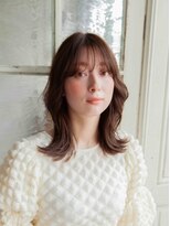 エーバイフー 江坂店(A BY WHO)&nbsp;A BY WHO 江坂/重ためミディアム/透明感カラー