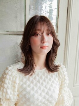 エーバイフー 江坂店(A BY WHO) A BY WHO 江坂/重ためミディアム/透明感カラー