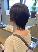 スタイリング簡単◎ショートウルフ