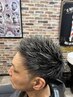 人気style！カット＋ホワイトメッシュ
