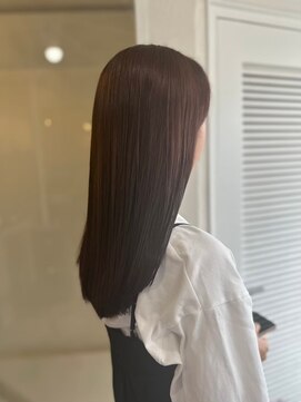 ソイクフ 高田馬場店(SOY-KUFU) 黒髪スタイルアッシュカラーレイヤーカット