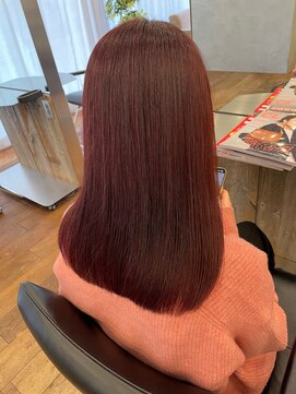 ジョイス(JOYCE) ボルドールビー イルミナカラー酸性ストレート縮毛矯正