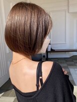 ドロシー 郡山桑野店(Dorothy)&nbsp;黒髪ボブルフネビージュ小顔ワンレン