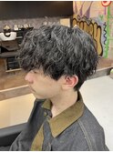ダークアッシュ/韓国マッシュ/ニュアンスパーマ/錦糸町