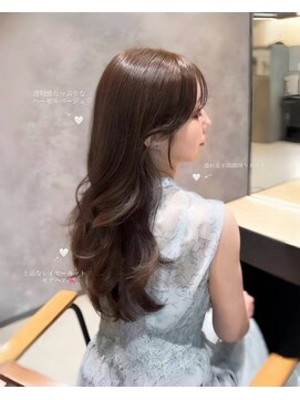 アリーズ(ALLYS) 透明感ヘーゼルベージュ♪小顔顔周りカット