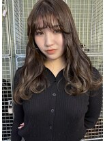 ウタ&nbsp;olivegray＊perm風