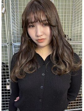 ウタ olivegray*perm風