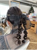お呼ばれヘアセット