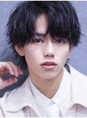 ダークアッシュ/韓国マッシュ/ニュアンスパーマ[池袋駅/men's]