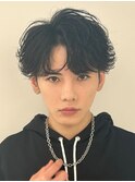 フェザーパーマ/ケアパーマ/ニュアンスパーマ[下北沢/men's]