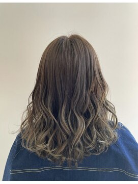 ユッカ 高槻茨木店(YUCCA) 【 YUCCA 】大人可愛い20代30代40代/グレージュグラデーション