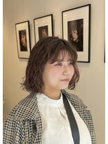 シアン 矢場町店(CYAN.)&nbsp;プードルみたいなもこもこカーリーボブパーマ